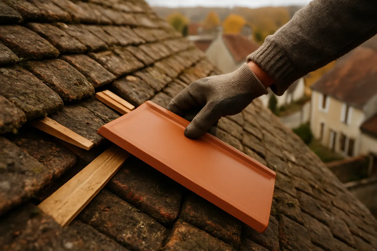 Comment changer une tuile cassée : la méthode, et quand laisser faire un couvreur