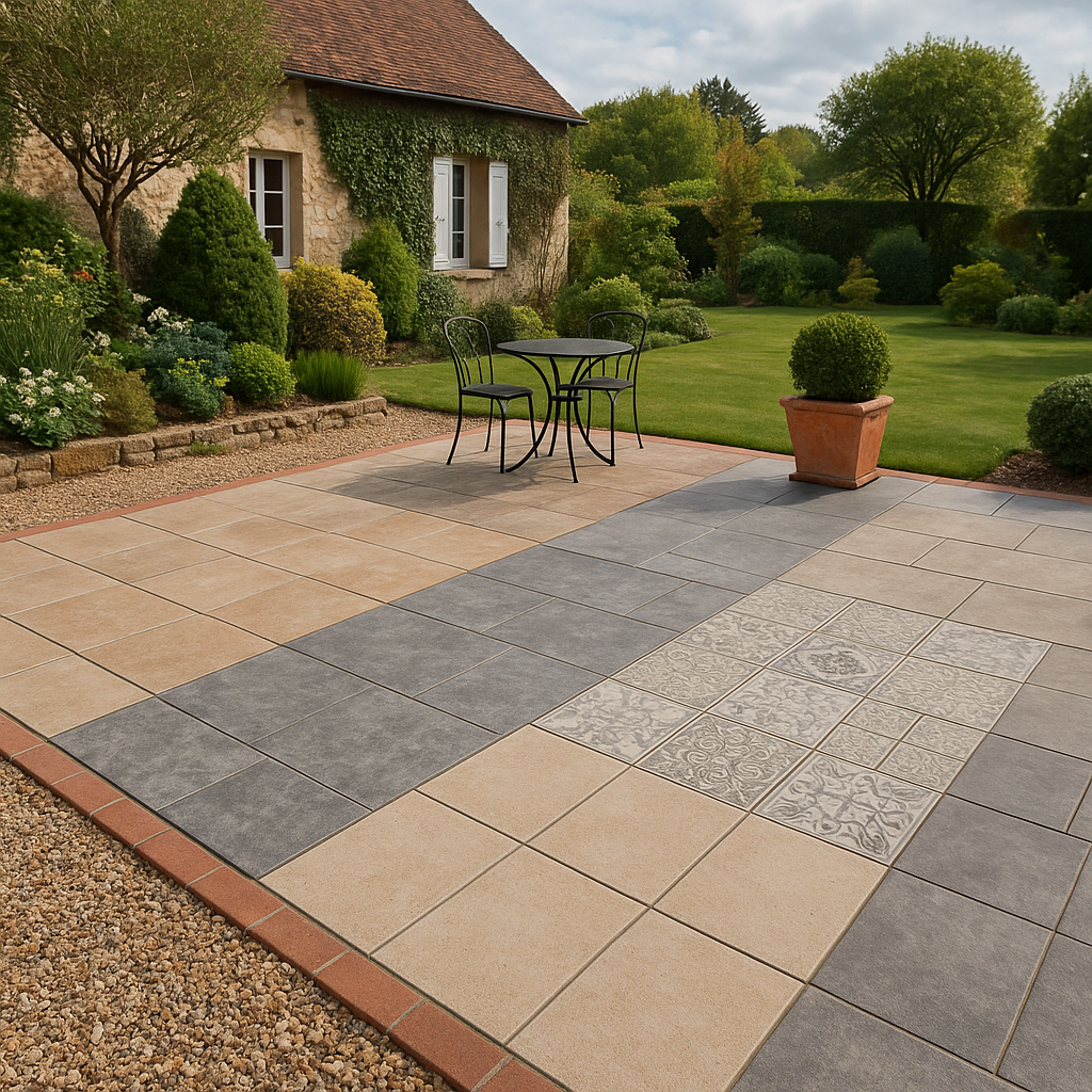 Comment choisir le meilleur carrelage extérieur pour votre jardin en Seine-et-Marne