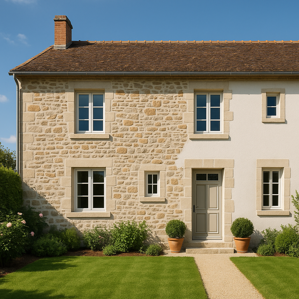 Chantier de maçonnerie MJ Rénovation en Seine-et-Marne