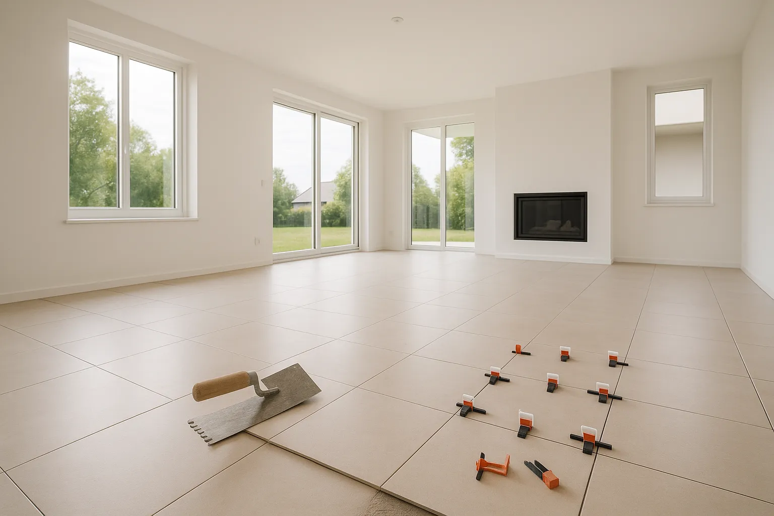 Fond carrelage